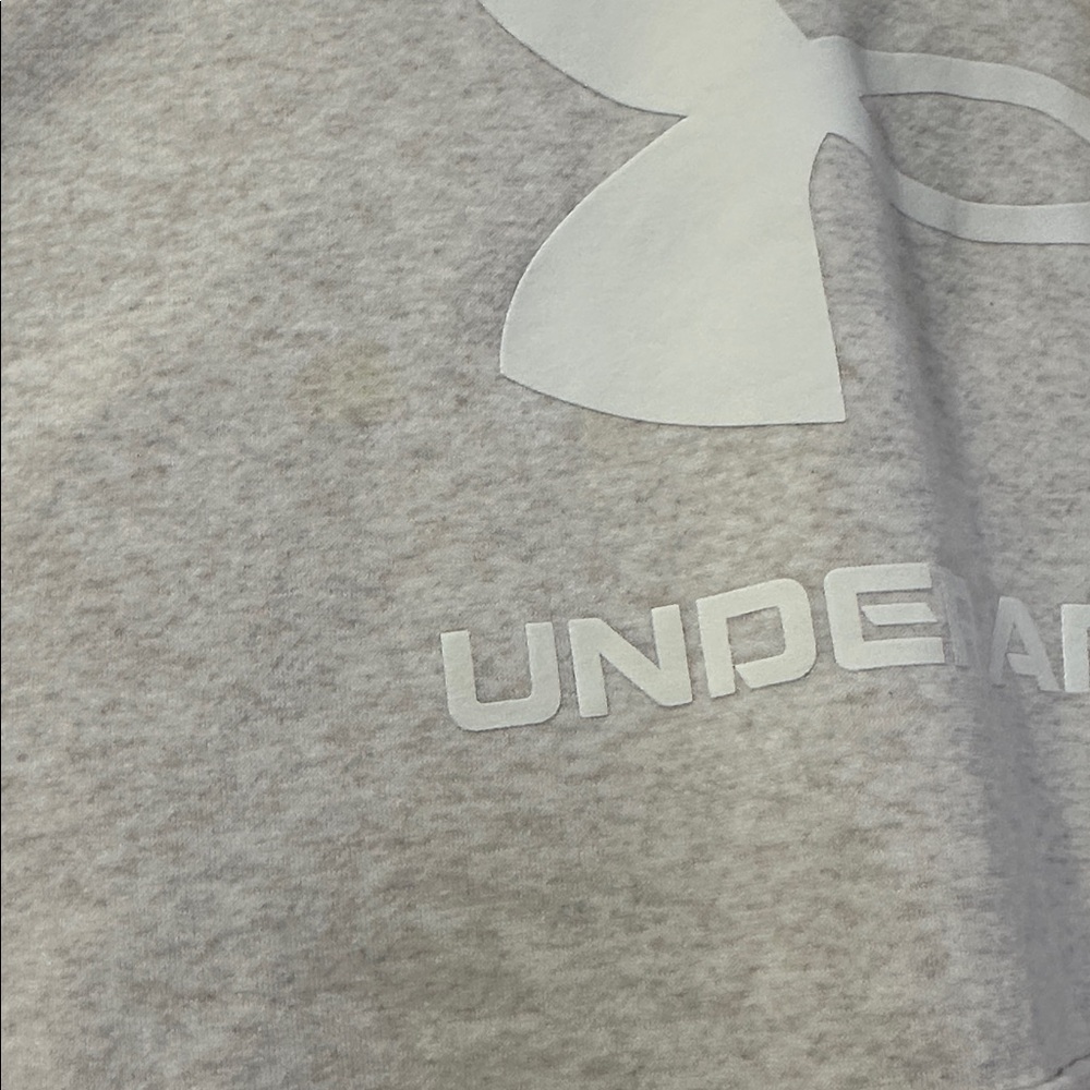 Under Armour Light Gray Hoodie. Plus size 3x - Picture 2 of 6